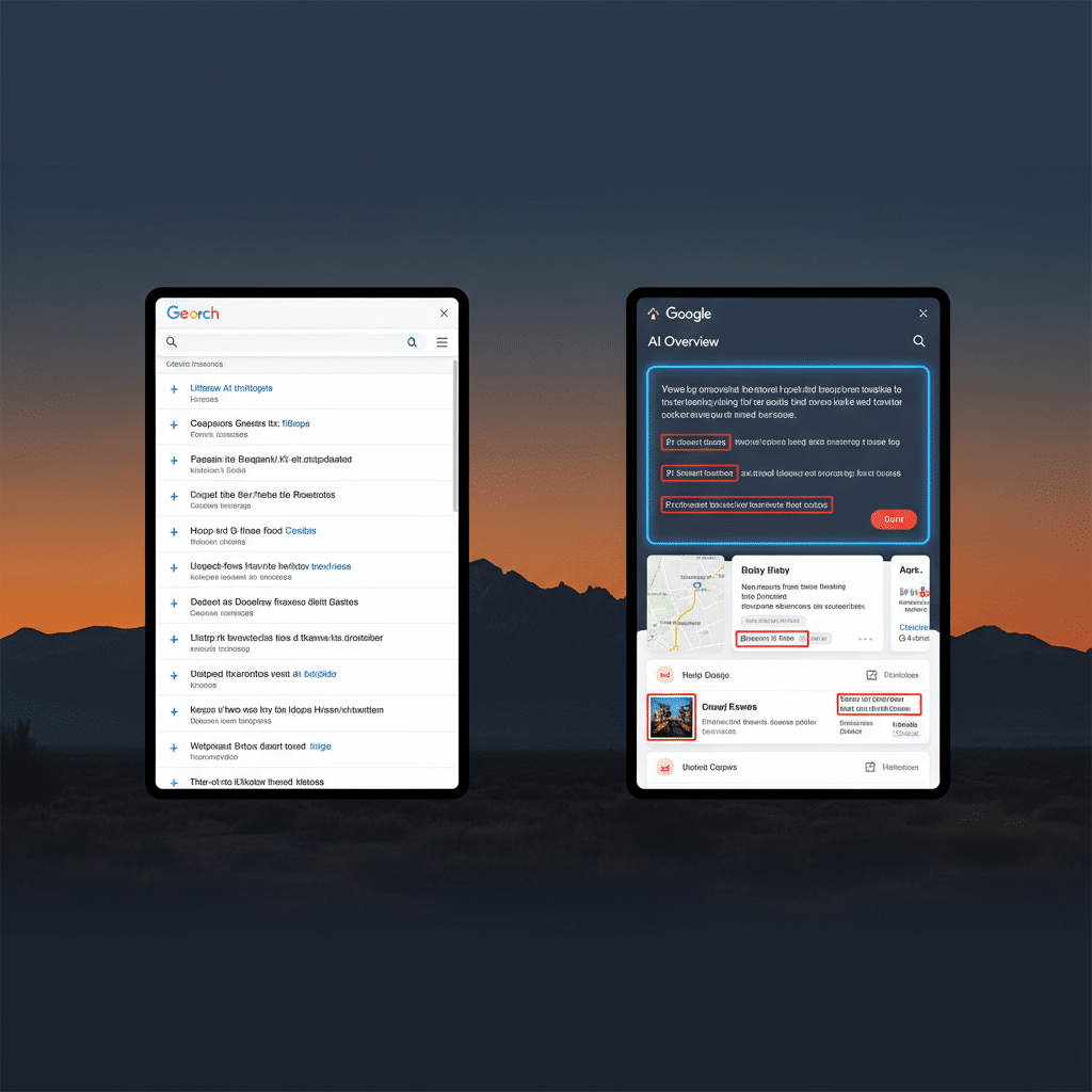 Google AI Overviews impact on local SEO for Albuquerque small businesses
